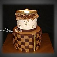 Louis Vuitton Inspired Cake