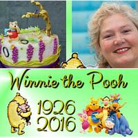 Winnie the Pooh 90th birthday collab cake