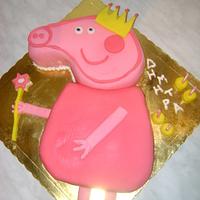 Peppa pig cake