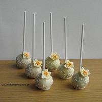 Flower Themed Cakes pops
