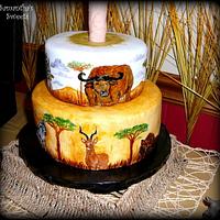African Safari Cake