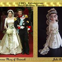 Mary, Crown Princess of Denmark - CPC Royal Wedding Dresses Collaboration