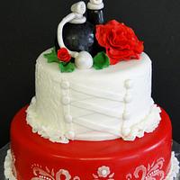 Bridal Lingerie Shower Cake