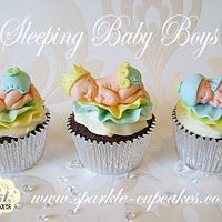 Summer Cuties - Baby Shower Cake & Cupcakes