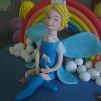 Rainbow Fairy Cake