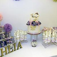 Baby Shower Cake "Chip and Mrs Potts"