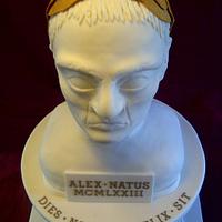 Roman Bust Cake "Augustus Brutus"