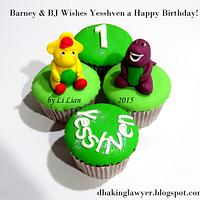 Barney & BJ Cupcakes