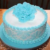 damask cake