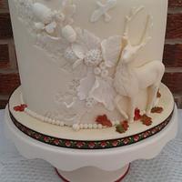Autumn in the Woods - Wedding cake