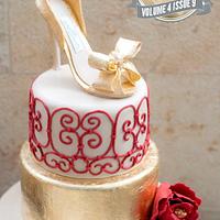 Valentino Fashion Inspired Cake