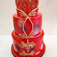 Chinese wedding cake