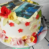 Dual birthday cake