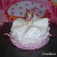 A ballerina cake...