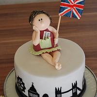 Birthdaycake London Girl