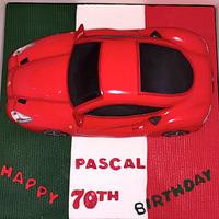 Ferrari cake!