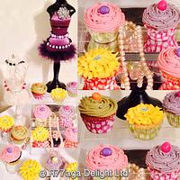 Bright Rose Jewellery Cupcakes