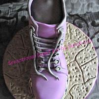 Purple boot