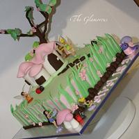 Tinkerbell cake
