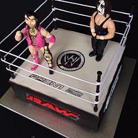 Wrestling cake 