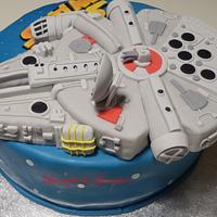 star wars cake