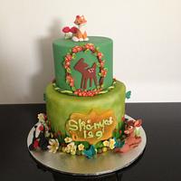 WoodLand Themed Cake