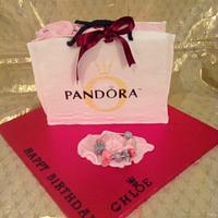 Pandora bag and bracelet
