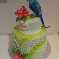 Parrot cake