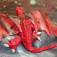 Red Dragon Cake