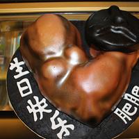 Body Builder Muscle cake
