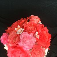 Flowers and ruffles