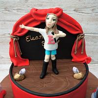 Eleanor's Theatre Cake