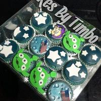 Buzz Lightyear Cupcakes!