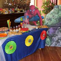 Superhero party for Leonardo