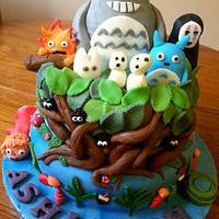 Studio Ghibli Cake