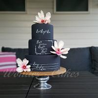 Chalkboard Cake Live, Laugh and Love 