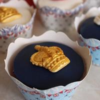 Diamond Jubilee Cupcakes