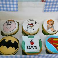 Fathers day Cup Cakes