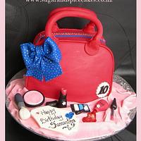 Pink Handbag Cake 