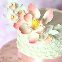 Pre -Wedding Cake- Dusty Rose