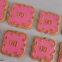 Pink & Gold Birthday Sweets