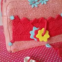 Babyshower Bag Cake