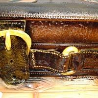Vintage Suitcase Cake