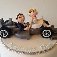 Formula One Wedding Cake