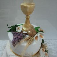 first communion cake