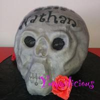 Skull cake
