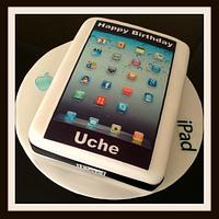 iPad novelty cake