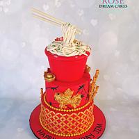 Chinese Birthday Cake