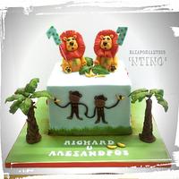 For twins cake