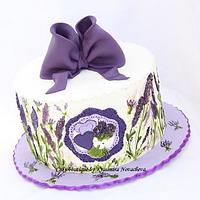 Lavander cake
